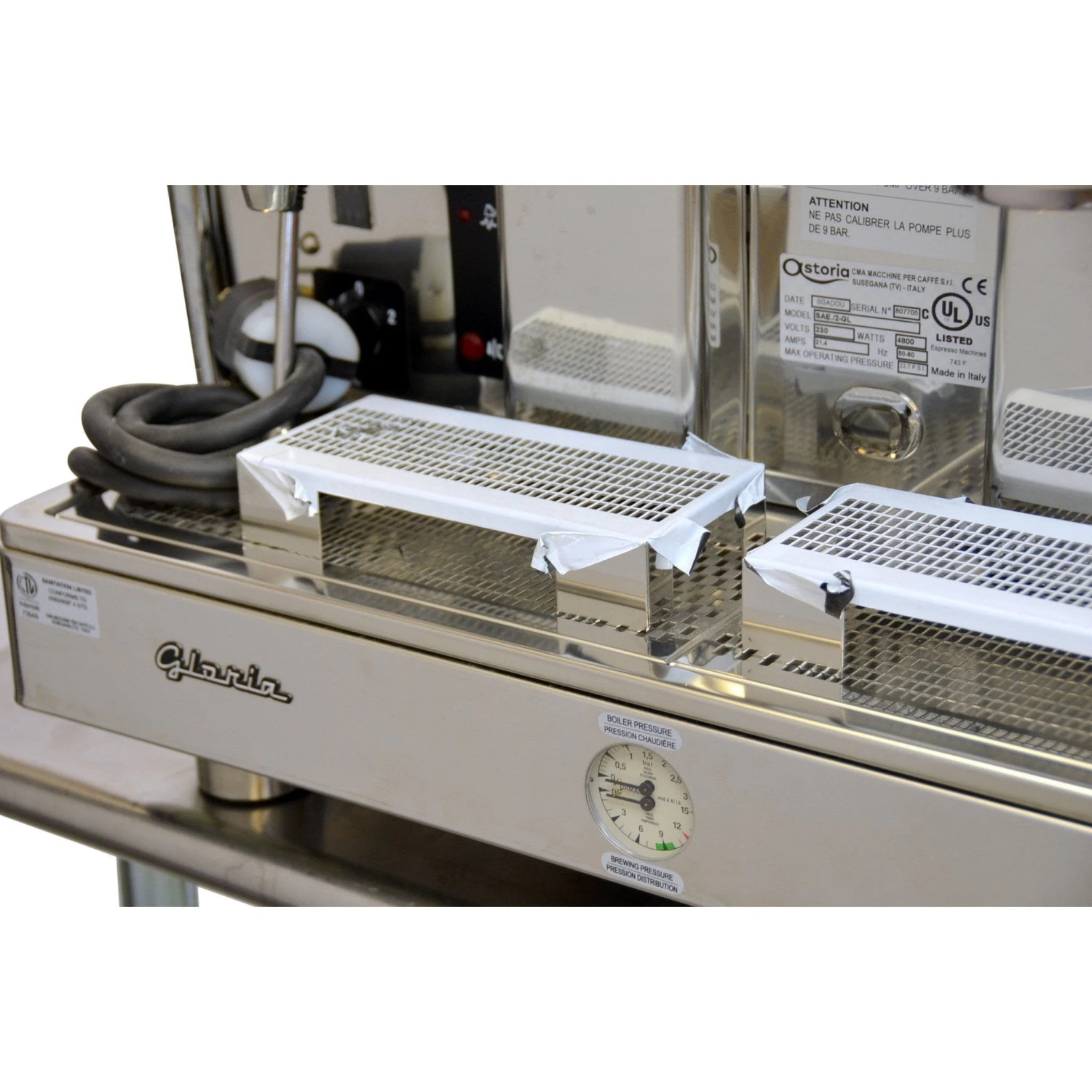 Astoria Gloria SAE Auto Volumetric Espresso Machine 4 Astoria Gloria SAE Auto Volumetric Espresso Machine