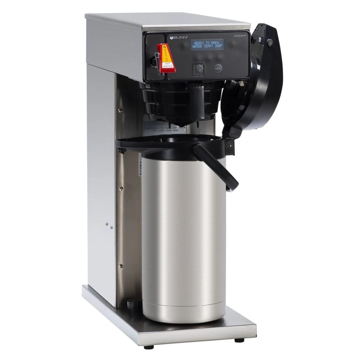 Voltage Coffee Supply Bunn 38700.0010 Axiom DV-APS Airpot Coffee Brewer Dual Voltage Brewers 1 Voltage Coffee Supply Bunn 38700.0010 Axiom DV-APS Airpot Coffee Brewer Dual Voltage Brewers