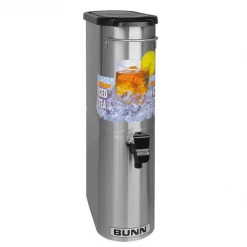 Combo Brewers Bunn 39600.0031 TDO 3.5 Gal. Narrow Iced Tea Dispenser With Solid Lid