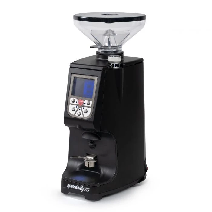 Voltage Coffee Supply Prosumer/Home Eureka Atom 75 Espresso Grinder Black - Short Hopper 2 Voltage Coffee Supply Prosumer/Home Eureka Atom 75 Espresso Grinder Black - Short Hopper