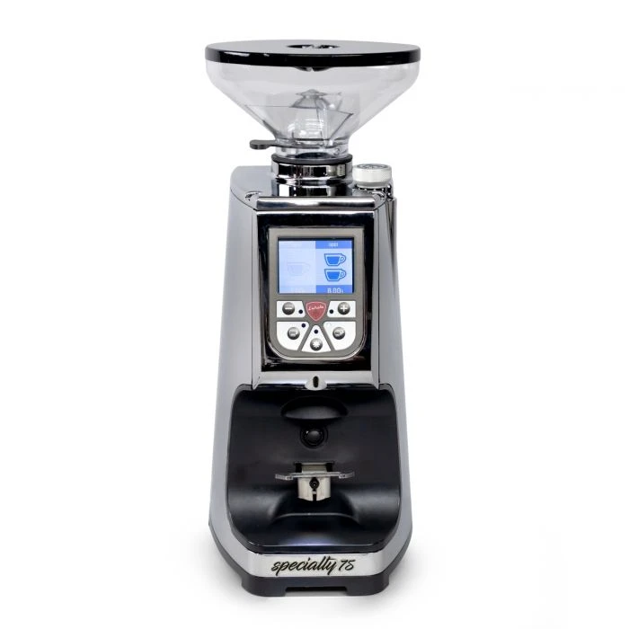 Prosumer/Home Eureka Atom 75 Espresso Grinder Chrome - Short Hopper 1 Prosumer/Home Eureka Atom 75 Espresso Grinder Chrome - Short Hopper