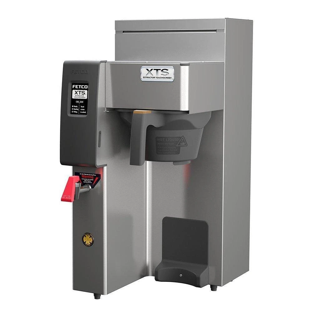 Voltage Coffee Supply Fetco CBS-2131XTS Touchscreen 1.0 Gal. Coffee Brewer Brewers 2 Voltage Coffee Supply Fetco CBS-2131XTS Touchscreen 1.0 Gal. Coffee Brewer Brewers