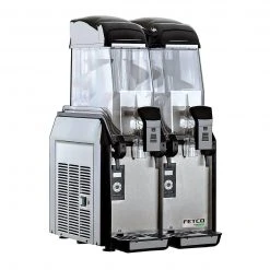 Fetco Elmeco PEL0201 Double 3.2 Gal. Frozen Granita Beverage Machine 120v Cold Brewers