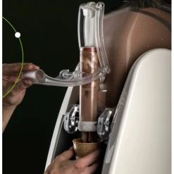 Fetco Elmeco PEL0601 Quickream 1 Gal. Soft-Serve Gelato Ice Cream Machine 120v 13 Fetco Elmeco PEL0601 Quickream 1 Gal. Soft-Serve Gelato Ice Cream Machine 120v