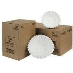 Fetco F005 18.5 X 7.5 In. Half-Batch Paper Coffee Filters 500 Count Parts & Accessories