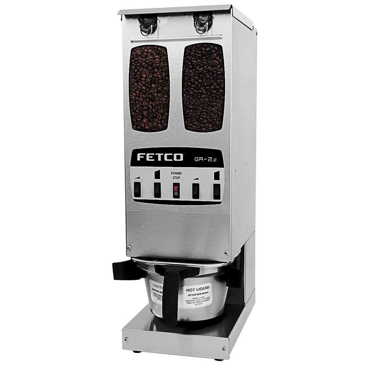 Fetco GR-2.2 Dual Hopper Coffee Grinder G02012 Grinders 1 Fetco GR-2.2 Dual Hopper Coffee Grinder G02012 Grinders