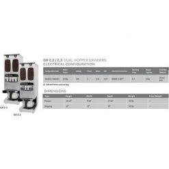 Fetco GR-2.3 Dual Hopper Coffee Grinder G02013
