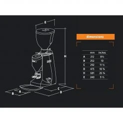 La Marzocco Mazzer Major V Electronic Espresso Grinder