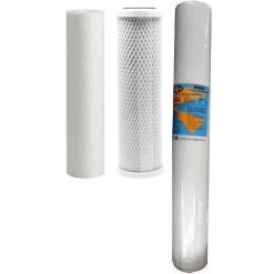 HHD Water Cartridges PREMIUM Triple Water Filter Kit Replacement Cartridges