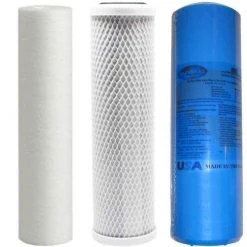 HHD Water Cartridges PREMIUM Triple Water Filter Kit Replacement Cartridges