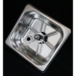 Voltage Coffee Supply Rhino Pitcher Rinser Square 150mm Spinjet Rhino Coffee Gear